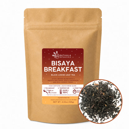 Bisaya Breakfast – Bold Loose Leaf Morning Black Tea Blend