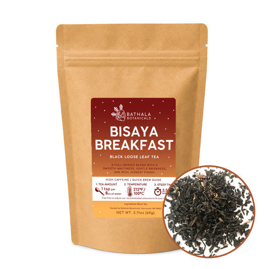 Bisaya Breakfast – Bold Loose Leaf Morning Black Tea Blend