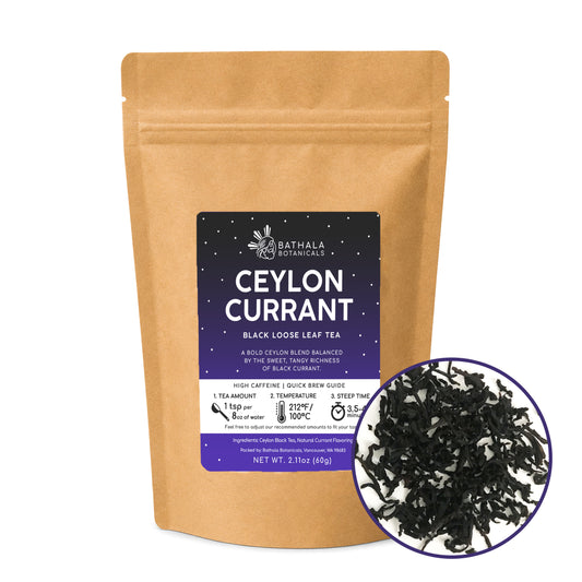 Ceylon Currant – Loose Leaf Black Tea with Black Currant