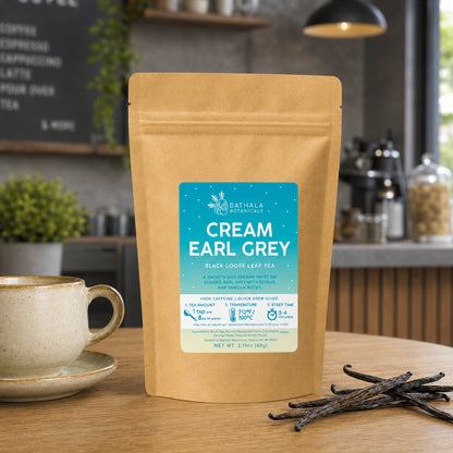 Cream Earl Grey – Loose Leaf Black Tea with Vanilla & Citrus