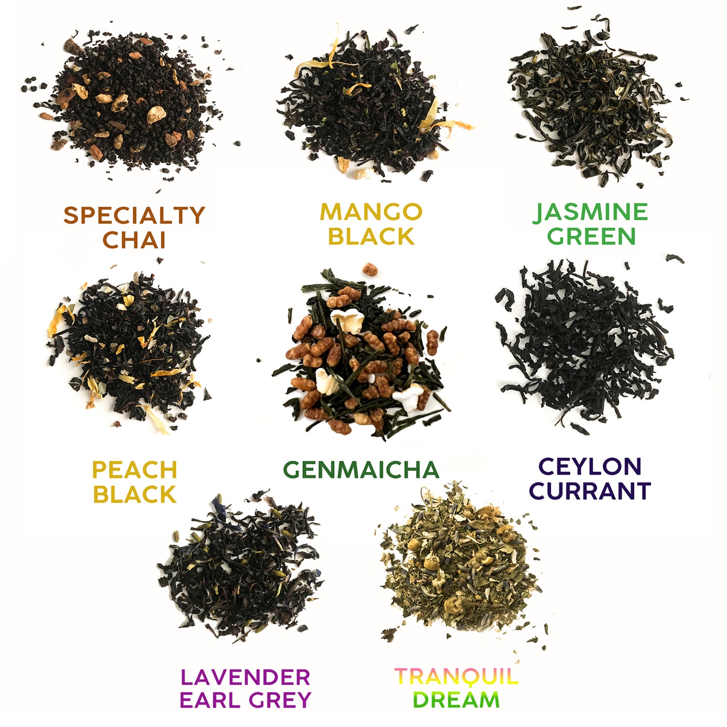 Loose Leaf Flavorful Tea Flight Sampler Pack Bathala Botanicals - Choose Any 4 or All 8 - Tea Variety Pack - Tea Sample Pack - Tea Gift Set