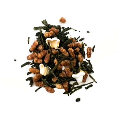 Genmaicha Tea - Bathala Botanicals Loose Leaf Genmaicha Sencha Green Tea - 1oz | 2oz| 4oz Tea Pack - Genmaicha Tea Gift - Premium Green Tea