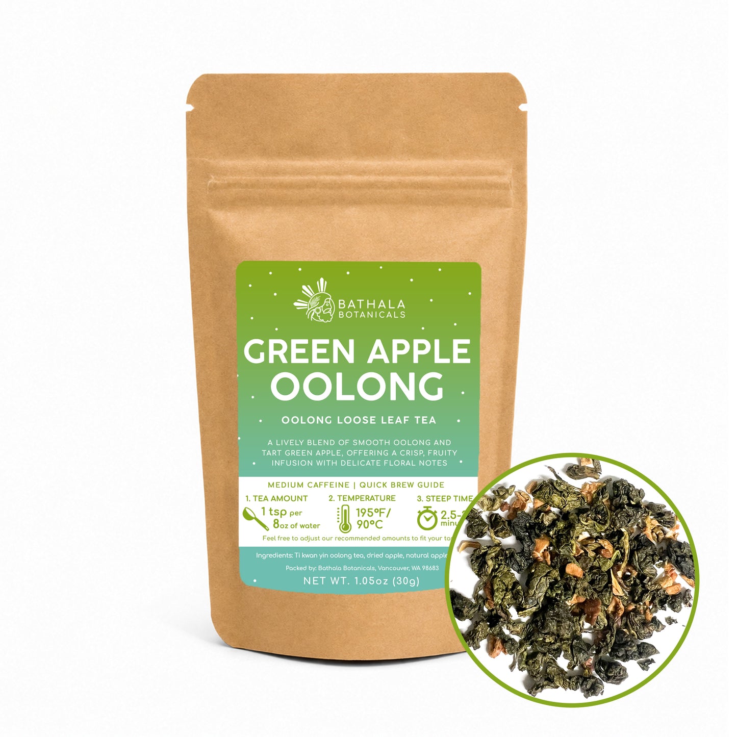 Oolong Tea Sampler – Loose Leaf Assortment of 6 Artisan Oolongs