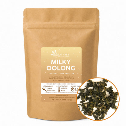Milky Oolong – Loose Leaf Oolong Tea with Buttery Cream Flavor
