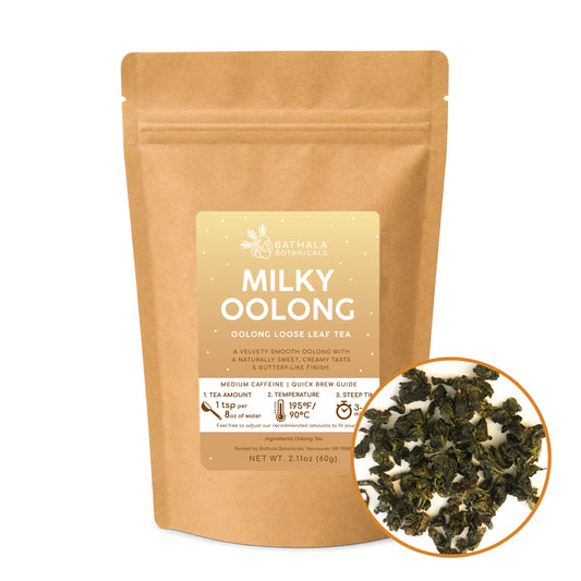 Milky Oolong – Loose Leaf Oolong Tea with Buttery Cream Flavor
