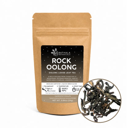 Rock Oolong Tea – Bold Loose Leaf Oolong from the Wu Yi Mountains