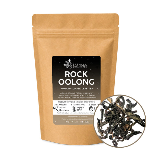 Rock Oolong Tea – Bold Loose Leaf Oolong from the Wu Yi Mountains