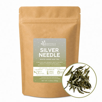 Silver Needle – Loose Leaf Premium White Tea with Delicate Honey Notes