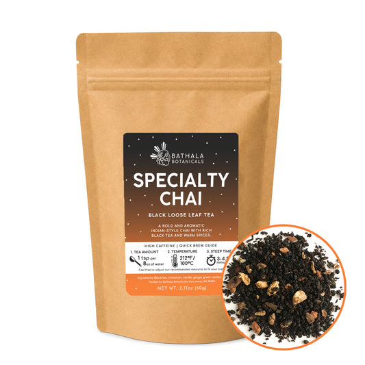 Specialty Chai – Loose Leaf Masala Chai Black Tea with Spices