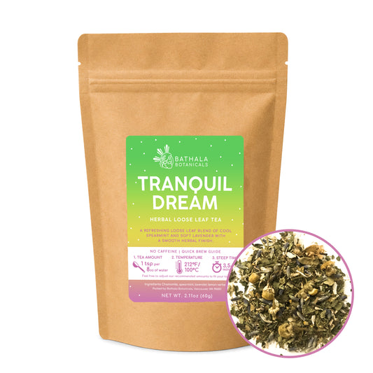Tranquil Dream – Loose Leaf Herbal Tea with Chamomile & Lavender