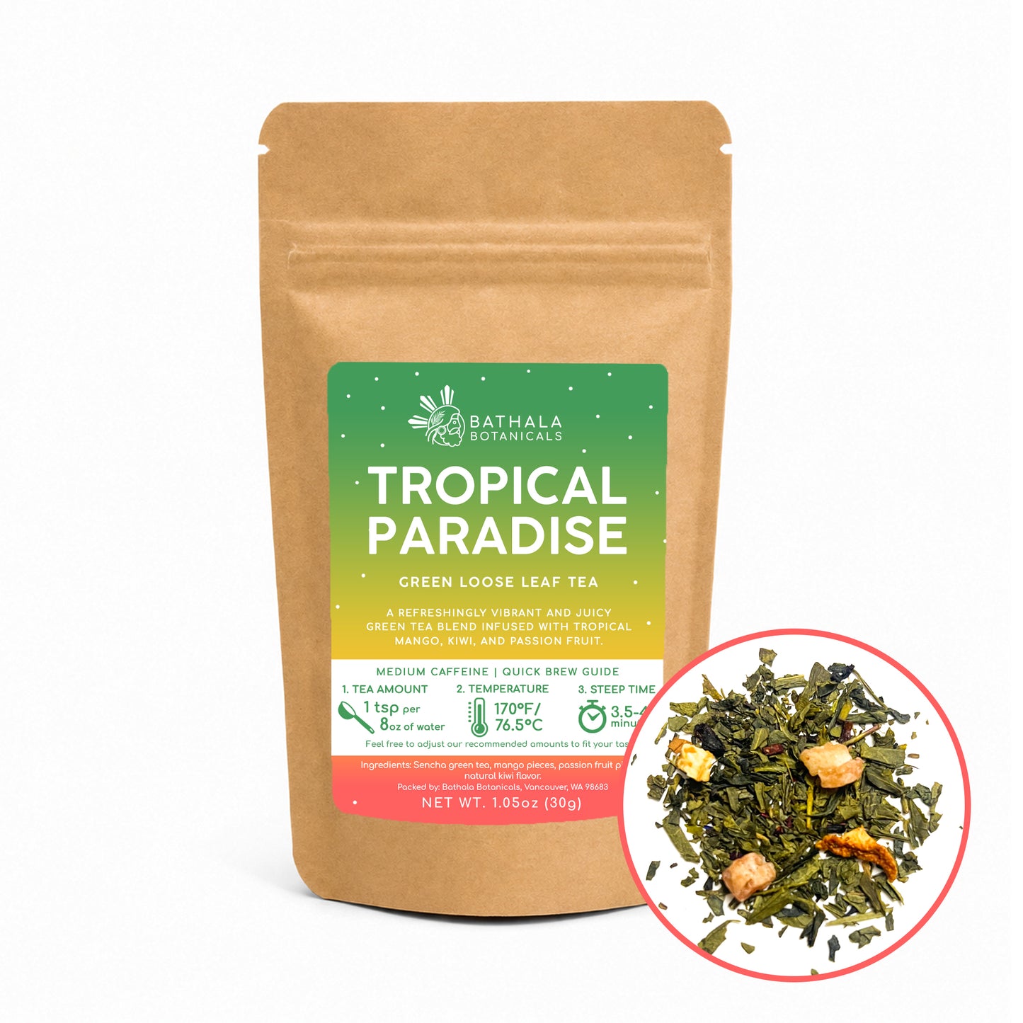 Green Tea Sampler – Loose Leaf Assortment of 6 Curated Green Teas