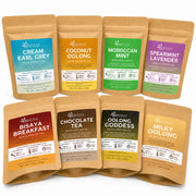 Loose Leaf Tea Sampler – Variety Pack of 8 Artisan Tea