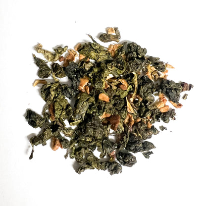 Bathala Botanicals Green Apple Oolong Tea - Loose Leaf Fruity Oolong Tea - 1oz | 2oz | 4oz Tea Pack - Apple Oolong Gift - Premium Oolong