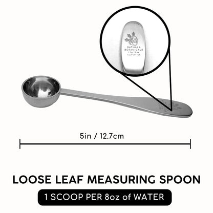 Bathala Botanicals Perfect Tea Loose Leaf Measuring Spoon – One Cup Serving Size