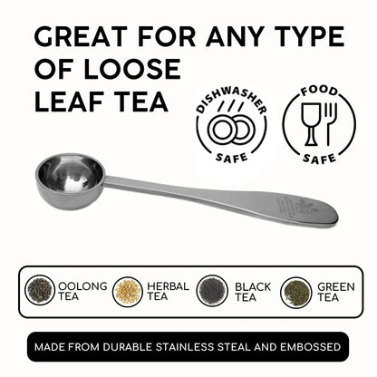 Bathala Botanicals Perfect Tea Loose Leaf Measuring Spoon – One Cup Serving Size