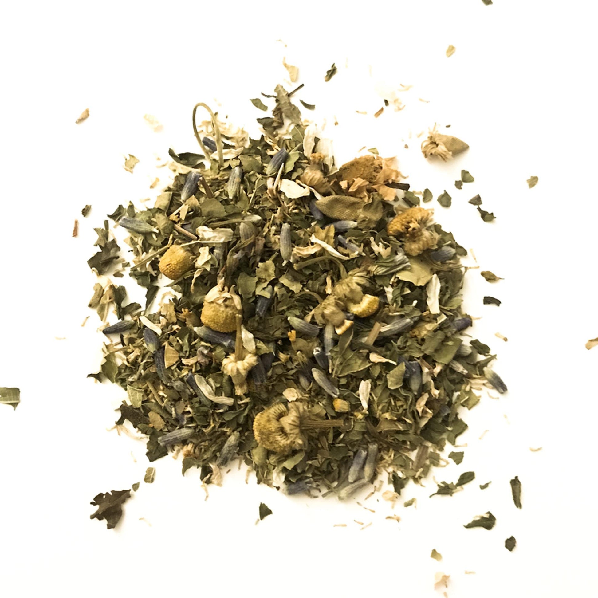 Tranquil Dream - Bathala Botanicals Loose Leaf Herbal Decaf Tea Blend - 1oz | 2oz | 3oz Tea Pack - Tranquil Dream Gift- Premium Chamomile Herbal Tea - Bathala Botanicals