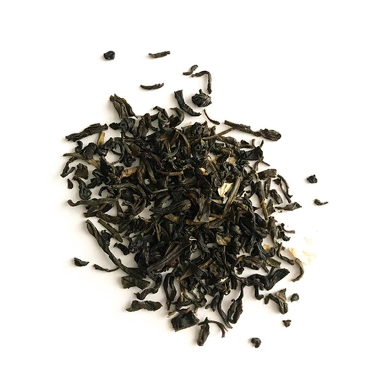 Jasmine Green - Bathala Botanicals Loose Leaf Jasmine Green Tea - 1oz | 2oz | 4oz Tea Pack - Jasmine Green Tea Gift - Premium Floral Tea - Bathala Botanicals