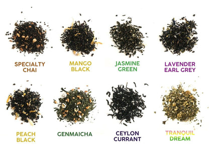 Loose Leaf Mix and Match Custom Made Tea Sampler Pack Bathala Botanicals - Choose Any Tea Variety Pack - Tea Sample Pack - Tea Gift Set - Bathala Botanicals