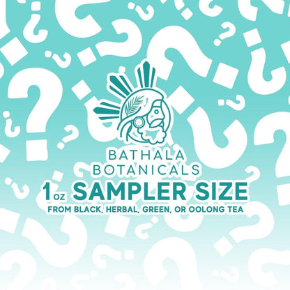 Mystery Loose Leaf Tea 1 oz Sampler Pack from Bathala Botanicals - Choose Any 3 or 5 - Tea Sample Pack - Tea Gift Set - Tea Mystery Package - Bathala Botanicals