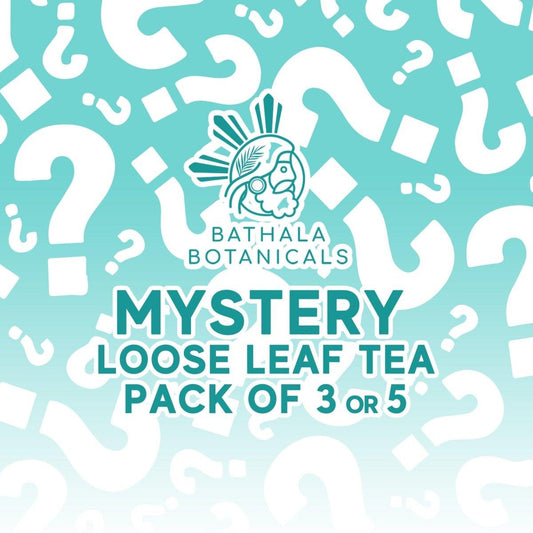 Mystery Loose Leaf Tea 1 oz Sampler Pack from Bathala Botanicals - Choose Any 3 or 5 - Tea Sample Pack - Tea Gift Set - Tea Mystery Package - Bathala Botanicals