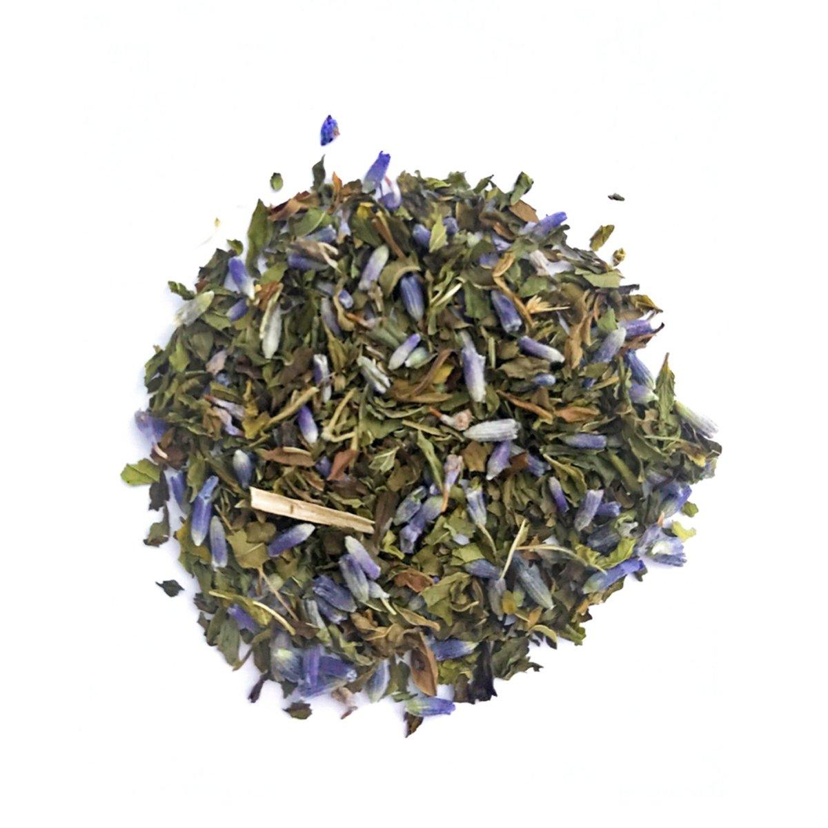 Spearmint Lavender - Bathala Botanicals Herbal Decaf Loose Leaf Tea - 1oz | 2oz | 3oz Tea Pack - Spearmint Gift - Premium Herbal Tea - Bathala Botanicals